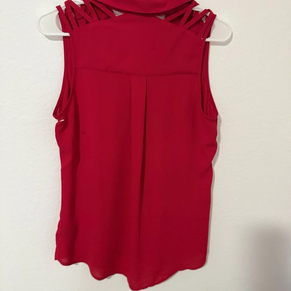 Express Red Portofino Shirt - Picture 4 of 4